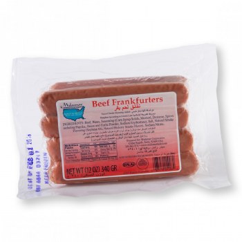  BEEF FRANKFURTERS 12OZ